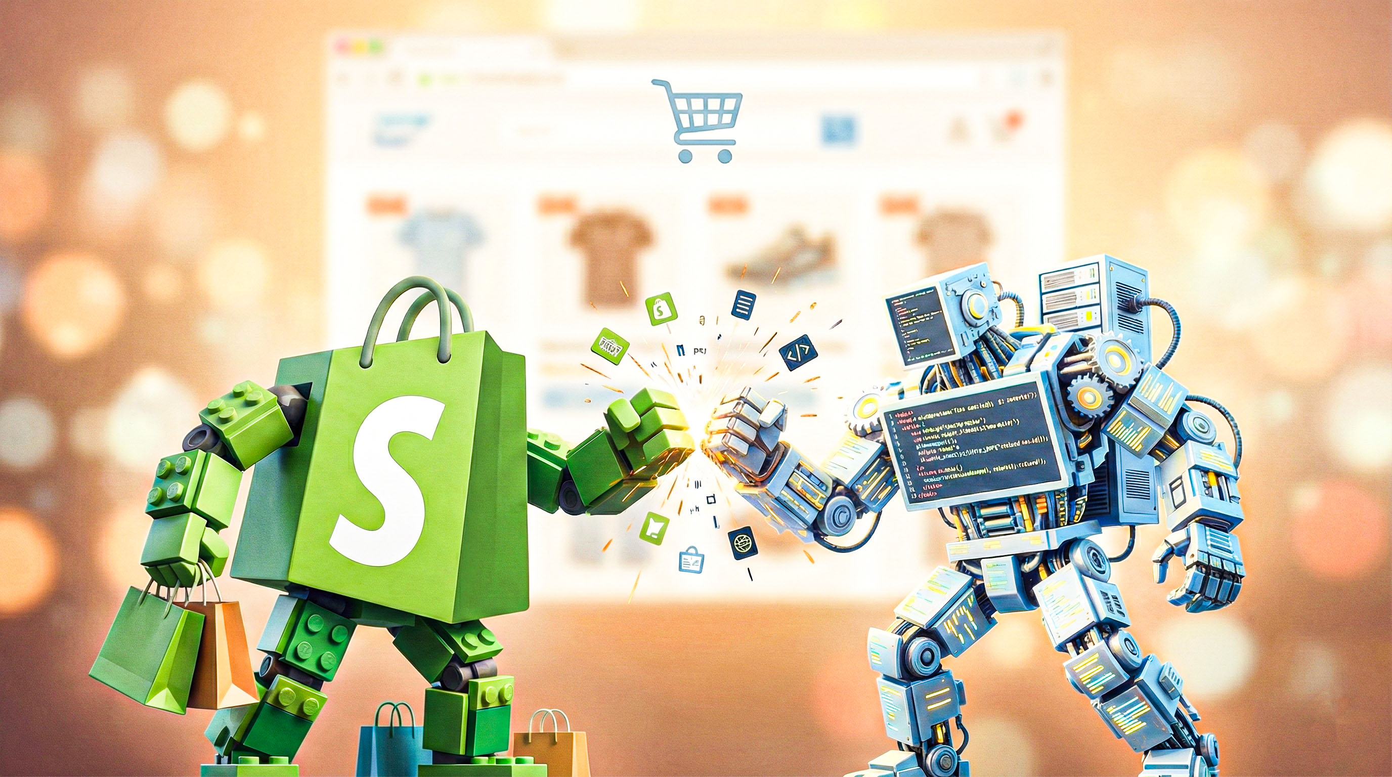 Internetveikala izveide: Shopify vai Kodēts Risinājums? Ceļvedis uzņēmumiem, kas stāv izvēles priekšā